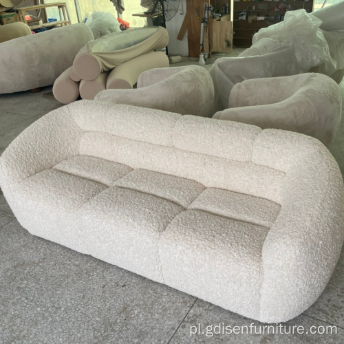 Nordic salon Couch Sofa gąbki